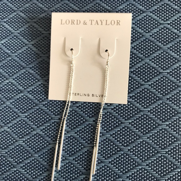 Earrings Sterling Silver Dangle - Picture 2 of 5